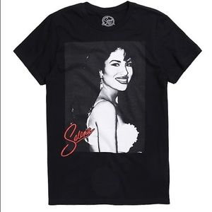 Selena Black and White T-Shirt